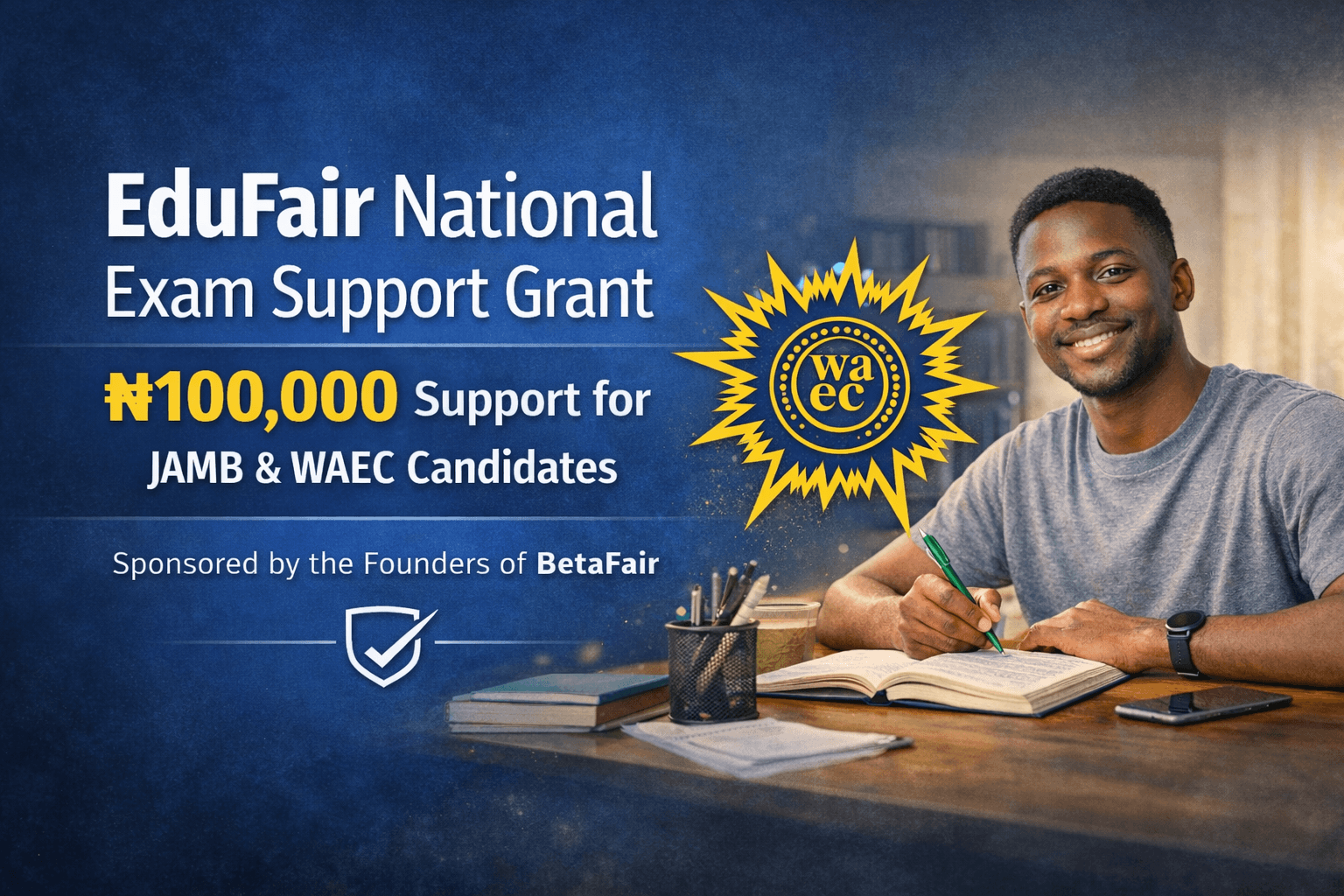 EduFair ₦50,000 Education Support for JAMB & WAEC Candidates